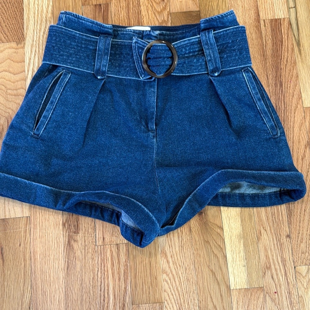Sezane Rome Shorts Denim - Size 4